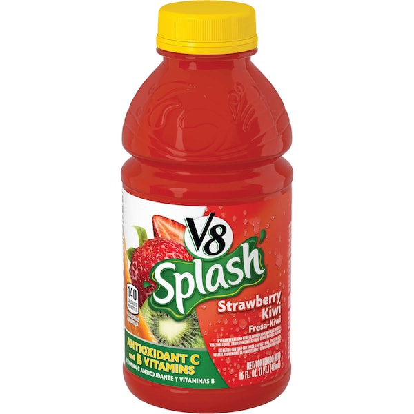 V8 Strawberry Kiwi 16 oz. Bottle, PK12